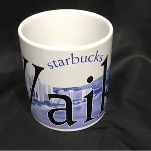 Starbucks Waikiki Hawaii 20 Oz City Mug Collector Series Ceramic Coffee Mug 2005